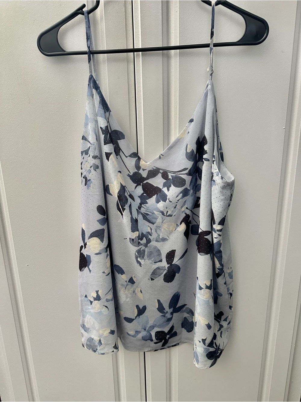 Calvin Klein Light Blue Floral Blouse